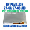 1 of 9-image for318J4AA HP PAVILION 27-CA1031 ALL-IN-ONE DESKTOP PC 27" Touch Screen Assembly Full HD
