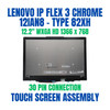 1 of 10-image for82xh0001us Ip Flex 3 Chrome 12ian8 12.2" WXGA HD Touch Screen Assembly