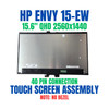 1 of 5-image for6R3F2EAR HP Envy 15-ew0027nf 15.6" 2560x1440 QHD LCD Touch Screen Assembly