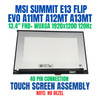 1 of 7-image forMSI SUMMIT E13 FLIP EVO A11MT-223 13.4" FHD+ WUXGA 1920x1200 Touch Screen Assembly No Bezel