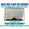 1 of 10-image forASUS ROG FLOW X16 GV601VU 16" WQXGA 2560x1600 40 Pin Touch Screen Assembly