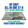 1 of 1-image for7MW92EA HP Envy 27-b209ny 27" 3840x2160 Touch Screen Assembly UHD