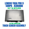 1 of 10-image forLenovo Yoga Pro 9 14IRP8 83BU004SRM 14.5" 3072x1920 3K IPS Touch Screen Assembly