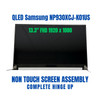 1 of 10-image forSamsung GALAXY BOOK ION NP930XCJ-K01US 13.3" 1920x1080 QLED Complete Non Touch Screen Assembly Hinge Up
