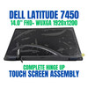 1 of 25-image forOEM Dell Latitude 7450 WUXGA LCD Screen Assembly infrared Cam NT 2PTJC 02PTJC
