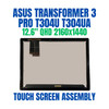 1 of 4-image forASUS TRANSFORMER PRO T304UA-P71SP-CA 12.6" 2160x1440 QHD Touch Screen Assembly