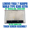 1 of 9-image forLCD Display Touch Screen Digitizer Assembly Lenovo Yoga 7 16IML9 83DL001TAU