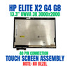 1 of 13-image for6P997E8 HP Elite x2 G8 13.3" 3000x2000 40 Pin Touch 3k2k Screen Assembly No Bezel