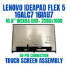1 of 10-image forLenovo Ideapad Flex 5 16ALC7 16IAU7 82Y1 LCD Touch Screen QHD 5D10S39795 Bezel