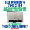 1 of 9-image forDell 5V6VP 16.0" 2.5K 2560x1600 Mini-LED Touch HDR 90Hz Screen Assembly Display