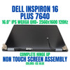 1 of 6-image forDell Inspiron 16 Plus 7640 16" QHD LCD Screen Assembly 2WD0Y