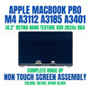1 of 11-image for14" Apple MacBook Pro M4 A3401 EMC 8894 MX2E3LL/A MX2F3LL/A LCD Screen