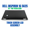 1 of 5-image forDell 58KPW JCNCH 16" 1920x1200 FHD+ WUXGA Complete Hinge Up Touch Screen Assembly 2-in-1