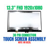 1 of 6-image forSamsung GALAXY BOOK FLEX NP930QCG-K01IT 13.3" 1920x1080 30 Pin Touch Screen Assembly No Bezel