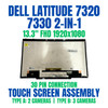 1 of 13-image for13.3" Dell Latitude 7320 2-in-1 FHD 60Hz Laptop LCD Screen Touch Assembly