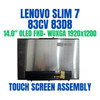 1 of 6-image forLenovo Slim 7 14IMH9 83D80002CF 14.0" FHD+ WUXGA 1920x1200 OLED Touch Screen Assembly