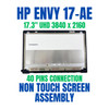 1 of 9-image for5JU04U8R HP Envy Laptop 17-ae0xx 17.3" 3840x2160 40 Pin Non Touch Screen Assembly