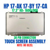 1 of 6-image forHP 17-CA1017CY 2D624UAR 17.3" HD+ 1600x900 30 Pin Touch Screen Assembly No Bezel