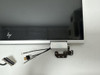 13 of 14-image forHP Envy 15-cn0001na 3ZV03EAR 15.6" UHD 3840x2160 40 Pin Complete Hinge Up Touch Screen Assembly