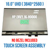 1 of 8-image forHP Envy 669A3UA 16" UHD 3840x2560 AMOLED Touch Screen Assembly No Bezel
