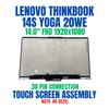 1 of 9-image forLenovo ThinkBook 14s Yoga ITL 20WE005SSC 14.0" Full HD 1920x1080 30 Pin Touch Screen Assembly No Bezel