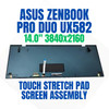 1 of 5-image forASUS ZENBOOK PRO DUO UX582HM-XH96T 14.0" 3840x2160 Touch Stretch Screen Pad Assembly