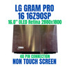 1 of 5-image forSamsung ATNA60CL06 16" OLED 120Hz 2880x1800 Non Touch Replacement Laptop Screen