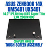 1 of 8-image for14" ASUS ZenBook 14X UM5401QA-DB71T-CA OLED 2.8K Touch Screen Complete Assembly