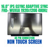 1 of 5-image for16.0" LCD LED Screen AUO B160UAN01.R 40 Pin 100% sRGB Non Touch