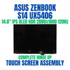 1 of 6-image for14" Asus Zenbook UX5406 2.8K LCD Display Complete Assembly Touch Screen
