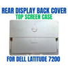 1 of 2-image for0G3X53 G3X53 Rear Cover Top Screen Case Back Cover Dell Latitude 7200 75 10