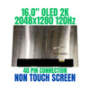 1 of 5-image forHP Pavilion 16-af0030nl BT5J5EA 16" 2048x1280 OLED 40 Pin 2K 120Hz Non Touch Screen
