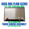1 of 8-image forASUS ROG FLOW Z13 GZ302EA-XS96 13.4" 2560x1600 180Hz Touch Screen Assembly