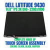 1 of 5-image forDell OEM Latitude 9430 2-in-1 14" Touch Screen QHD+ LCD V2714 Complete Hinge UP