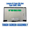 1 of 11-image forLenovo ThinkPad X1 Yoga Gen 5 20UB0043CK 14.0" Full HD 1920x1080 Touch Screen Assembly