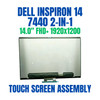 1 of 9-image for14" Dell Inspiron 14 7440 7445 2-in-1 VDWC3 9JKP0 LCD Touch Screen Assembly