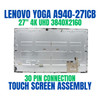 1 of 7-image forLenovo Yoga A940-27ICB F0E5002DUS 27" UHD 3840x2160 30 Pin 4K Touch Screen Assembly