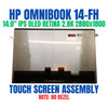 1 of 5-image forB31U0LA 14-fh0001la 14.0" OLED 2.8K IPS Retina Touch Screen Assembly No Bezel