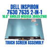 1 of 5-image forDell Inspiron 16 7630 2-IN-1 16" UHD+ OLED Touch LCD Screen ASSEMBLY