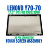 1 of 7-image forLenovo Y70-70 REPLACEMENT LAPTOP LCD Screen 17.3" Full HD LED DIODE