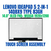 1 of 5-image forLenovo Ideapad 5 2-in-1 14Q8X9 83GH003CSA 14.0" FHD+ WUXGA 1920x1200 OLED Touch Screen Assembly