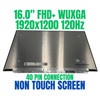 1 of 8-image forCmn1627 N160jme-gl2 16" Fhd+ Lcd Screen Display