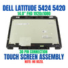 1 of 12-image forDell Latitude 5420/5424 Rugged 14" FHD Touch Screen LCD Assembly