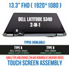 1 of 10-image forOEM Dell Latitude 5340 2-in-1 FHD LCD Touch Screen Assembly 7D8VR