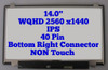 2 of 5-image forLenovo ThinkPad X1 Carbon 14.0" WQHD LCD Screen 00NY405