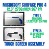 1 of 19-image for2 Microsoft Surface Pro 4 1724 12.3" LCD Touch Screen Digitizer