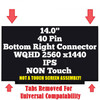 1 of 5-image for14" 2560x1440 LED LCD Screen Display Panel VVX14T058J10