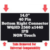 2 of 5-image for14" 2560x1440 LED LCD Screen Display Panel VVX14T058J10