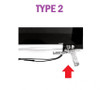4 of 5-image forHP Envy 17T-CG LCD Screen Display Assembly Panel Pack Black 17.3" FHD L92495-001