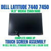 1 of 22-image forOEM Dell Latitude 7440 QHD Touch Screen LCD Assembly infrared CAM HHPH2 0HHPH2